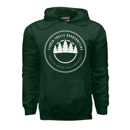 Timber Trails Pull Over Hoodie by Timber Trails Woodcrafting