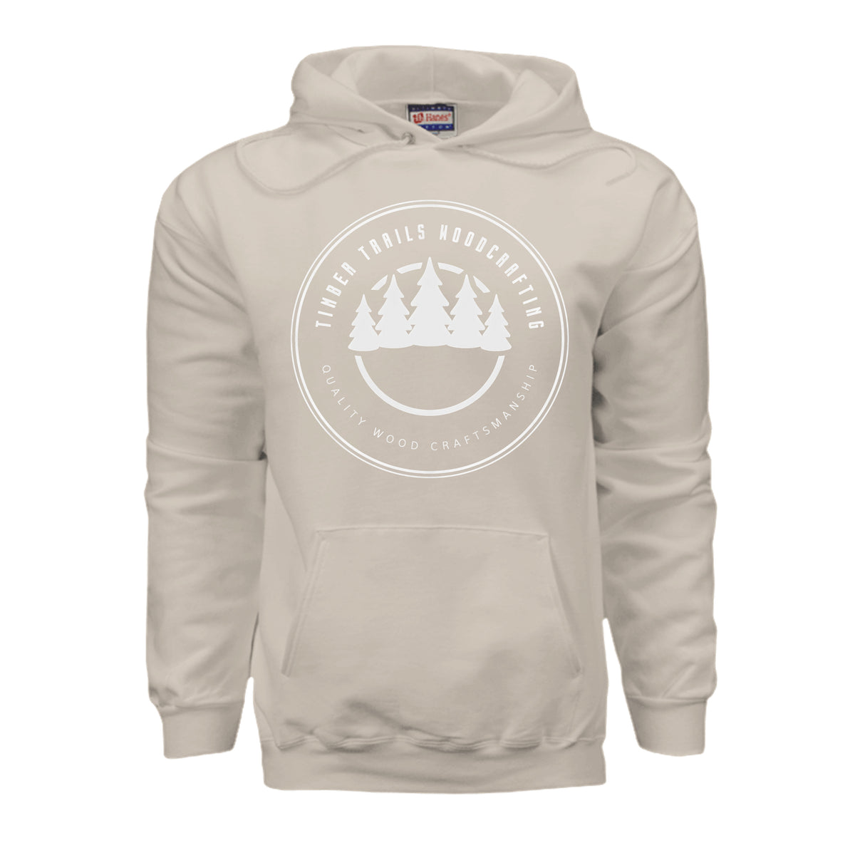 Timber Trails Pull Over Hoodie by Timber Trails Woodcrafting